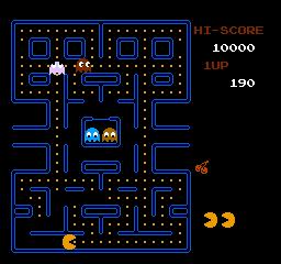 Pac-Man [Tengen]   © Tengen 1990   (NES)    2/3