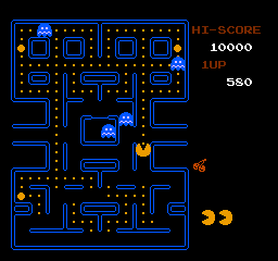Pac-Man [Tengen]   © Tengen 1990   (NES)    3/3