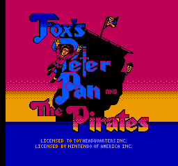 Peter Pan & The Pirates (NES)   © THQ 1991    1/3