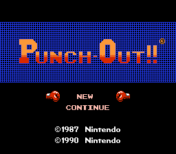 Punch-Out!! (1990) (NES)   © Nintendo 1990    1/3