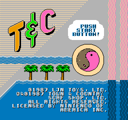 Town & Country Surf Designs (NES)   © LJN 1988    1/3