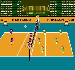 Volleyball (FDS)   © Nintendo 1986    2/3