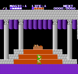 Zelda II: The Adventure Of Link (FDS)   © Nintendo 1987    2/3