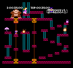 Donkey Kong (FDS)   © Nintendo 1988    3/3