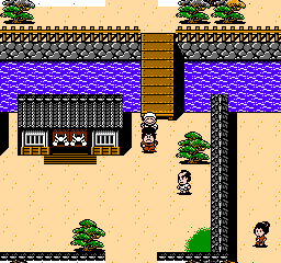 Ganbare Goemon Gaiden: Kieta Ougon Kiseru (NES)   © Konami 1990    3/3