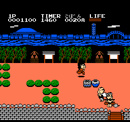 Ganbare Goemon! Karakuri Douchuu (NES)   © Konami 1986    2/3