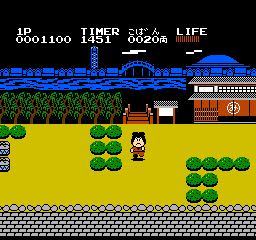 Ganbare Goemon! Karakuri Douchuu (NES)   © Konami 1986    3/3