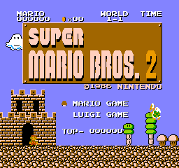 Super Mario Bros. 2 (1986) (FDS)   © Nintendo 1986    1/3