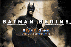 Batman Begins (GBA)   © EA 2005    1/3