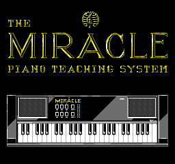 The Miracle Piano Teaching System (NES)   © The Software Toolworks 1990    1/3