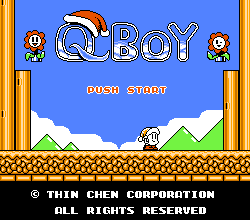 Q Boy (NES)   © Sachen 1993    1/3