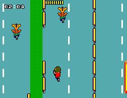 Alex Kidd: BMX Trial (SMS)   © Sega 1987    5/6