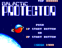 Galactic Protector (SMS)   © Sega 1988    1/3