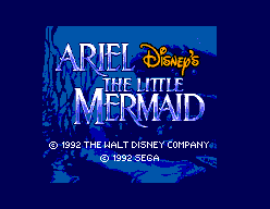 Ariel: The Little Mermaid (SMS)   © Tectoy 1997    1/6