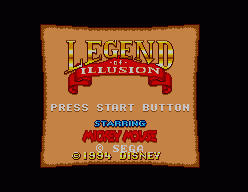 Legend Of Illusion (SMS)   © Tectoy 1994    1/3