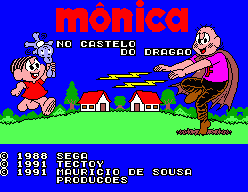 Monica No Castelo Do Dragao (SMS)   © Tectoy 1991    1/3