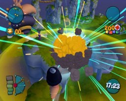 Worms 4: Mayhem (XBX) &nbsp; &copy; Team17 2005 &nbsp;  4/7