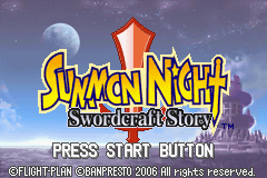 Summon Night: Swordcraft Story (GBA)   © Banpresto 2003    1/3