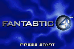 Fantastic 4 (GBA)   © Activision 2005    1/3