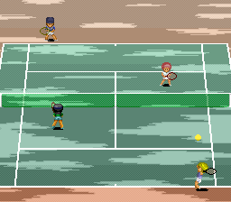 Smash Tennis (SNES)   © Virgin 1993    2/3