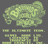 Battletoads & Double Dragon (GB)   © Tradewest 1993    1/3