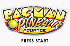 Pac-Man Pinball Advance (GBA)   © Namco 2005    1/3