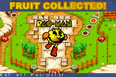 Pac-Man Pinball Advance (GBA)   © Namco 2005    2/3