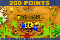 Pac-Man Pinball Advance (GBA)   © Namco 2005    3/3