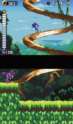 Sonic Rush (NDS)   © Sega 2005    1/3
