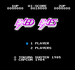 Exed Exes (NES)   © Tokuma Shoten 1985    1/3