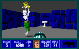 Wolfenstein 3D (PC)   © id Software 1992    3/3