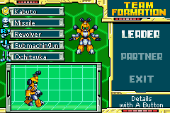 Medabots: Metabee AX (GBA)   © Natsume 2002    2/3