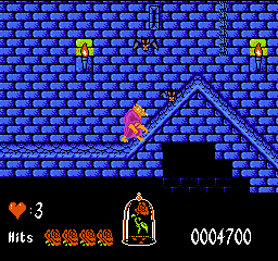 Beauty And The Beast (NES)   © Hudson 1994    3/3