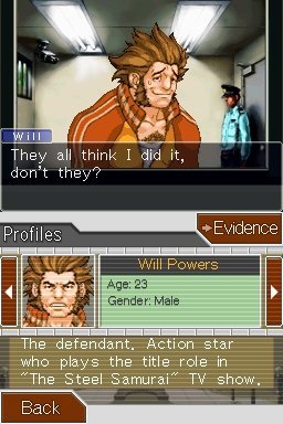 Phoenix Wright: Ace Attorney (NDS)   © Capcom 2005    2/3