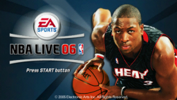 NBA Live 06 (PSP)   © EA 2005    1/7