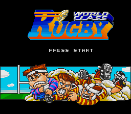 World Class Rugby (1993) (SNES)   © Imagineer 1993    1/3