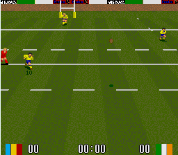 World Class Rugby (1993) (SNES)   © Imagineer 1993    2/3