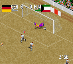 Fever Pitch Soccer (SNES)   © U.S. Gold 1995    3/4