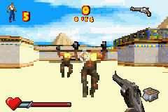 Serious Sam Advance (GBA)   © Climax Group 2004    1/2