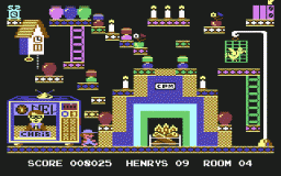 Henry's House (C64)   © English Software 1984    3/3