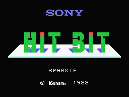 Sparkie (MSX)   ©  1983    1/2