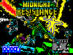 Midnight Resistance (SPC)   © Ocean 1990    1/3