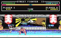 Street Fighter II (C64)   © U.S. Gold 1992    3/3