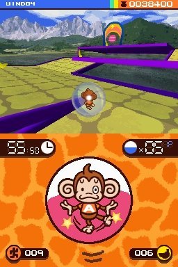 Super Monkey Ball: Touch & Roll (NDS)   © Sega 2005    1/6