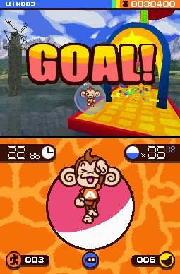 Super Monkey Ball: Touch & Roll (NDS)   © Sega 2005    5/6