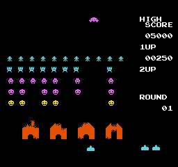Space Invaders (NES)   © Taito 1985    3/3