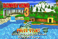 Donkey Kong Country 3: Dixie Kong's Double Trouble (GBA)   © Nintendo 2005    1/3