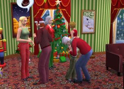 The Sims 2: Christmas Party Pack (PC)   © EA 2005    1/3