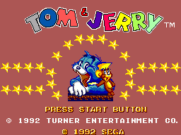 Tom And Jerry: The Movie (SMS)   © Sega 1992    1/2