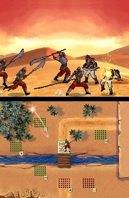 Battles Of Prince Of Persia (NDS)   © Ubisoft 2005    4/6